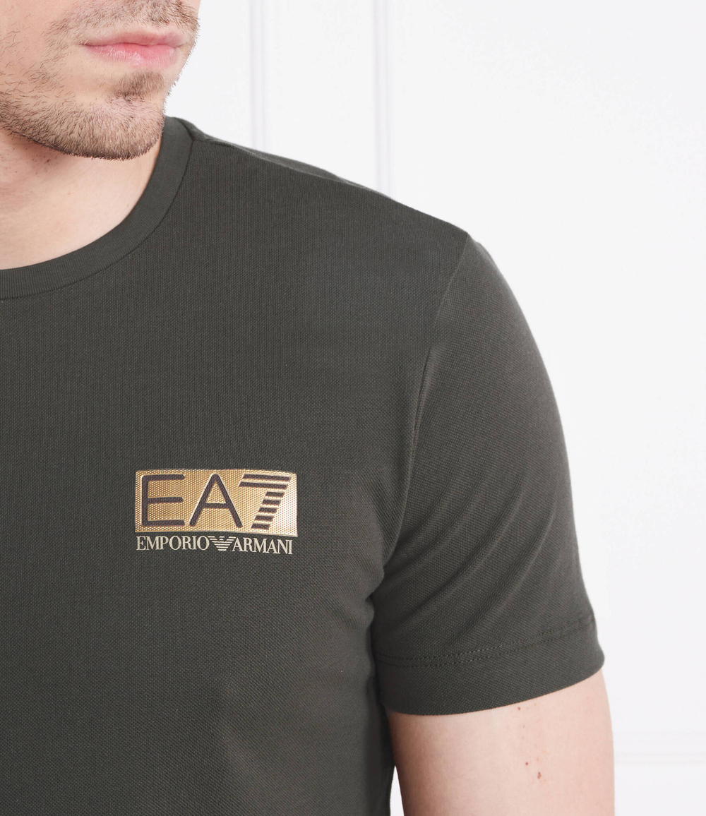 Футболка EA7 - зеленый(6LPT15 PJ5AZ)
