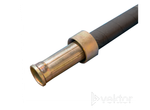 Гибкий вал с наконечником  для Vektor-35H/220B 1,5 м / 35 мм