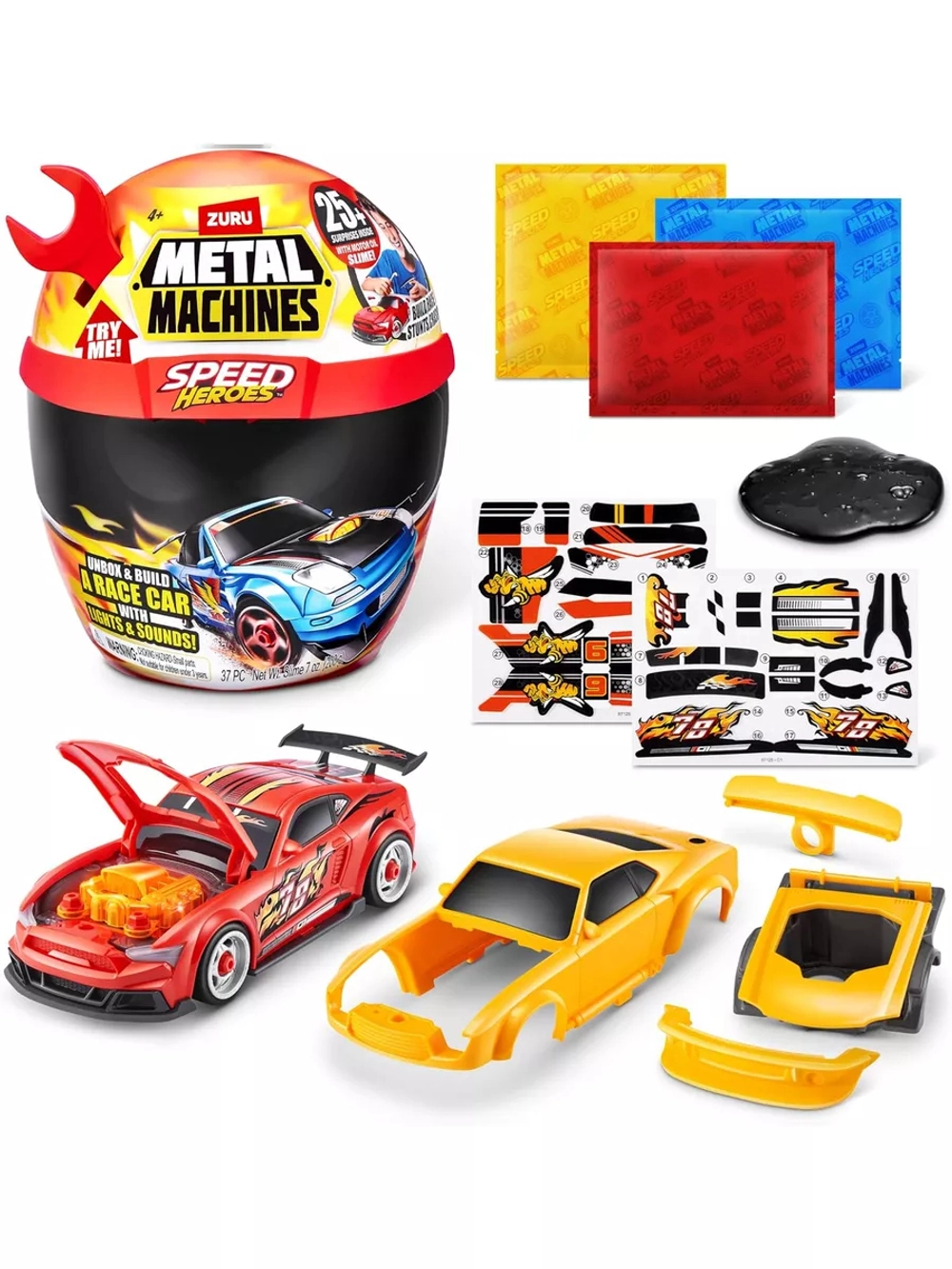 Набор игрушка Зуру Metal Machines Speed Heroes машинка