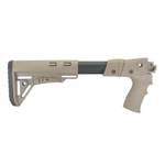 Складной приклад на Сайгу 410, DLG Tactical. Черный