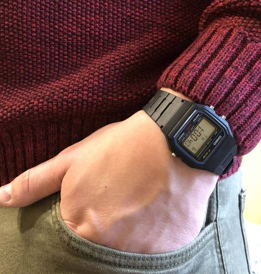 Наручные часы Casio F-91W-1DG
