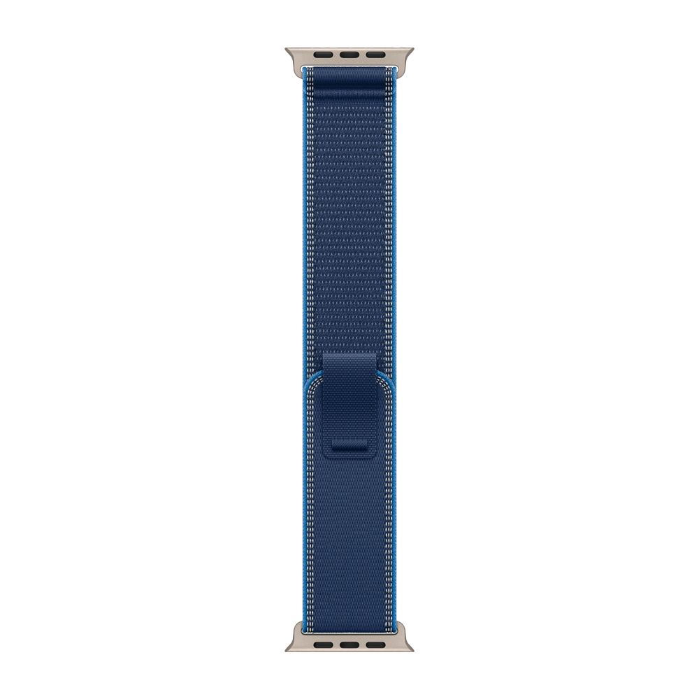 Умные часы Apple Watch Ultra 3 (2025) GPS + Cellular, 49mm, Natural Titanium Case with Blue/Bright Blue Trail Loop, M/L