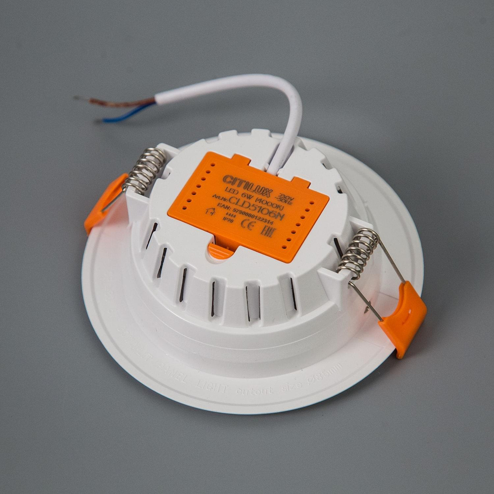 Citilux Кинто CLD5106N LED Встраиваемый светильник Белый