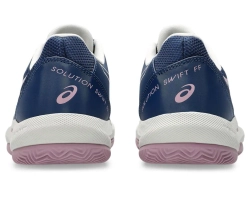 Женские теннисные кроссовки Asics Solution Swift FF 2 Clay - independence blue/taro purple