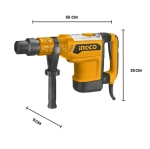 Перфоратор SDS-Max INGCO RH1500528 INDUSTRIAL 1500 Вт 2-15 Дж