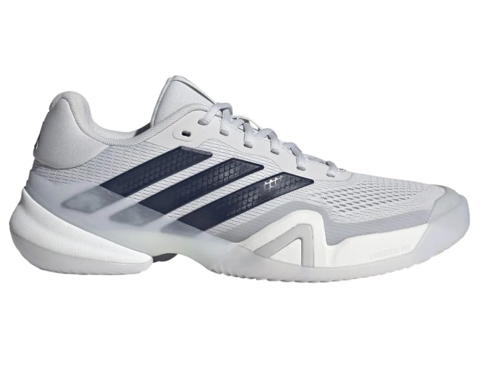 Мужские кроссовки теннисные Adidas Barricade 14 M - dash grey/aurora ink/cloud white