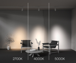 Трехфазный трековый светодиодный светильник Maytoni Focus Led TR197-3-30WCCT-M-W