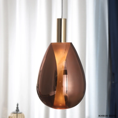 Светильник подвесной Crystal Lux GAUDI SP4W LED COPPER 1882/204