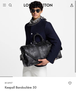 Дорожная сумка Louis Vuitton Keepall 50