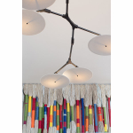 люстра Lindsey Adelman 11 -shade Porcelain Disc Branching Fixture ( бронза )