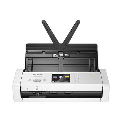 Документ-сканер Brother ADS-1700W, A4, 25 стр./мин, 1200 dpi, ADF20, экран, USB 3.0, WiFi