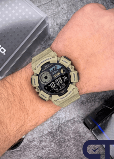 Casio WS-1500H-5B — унисекс наручные часы