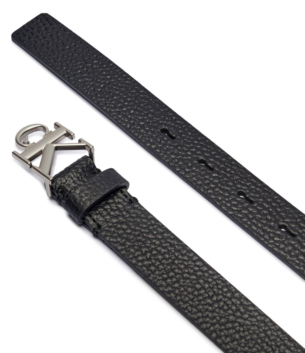 Кожаный ремень Calvin Klein Jeans - черный(LV04K7003G)