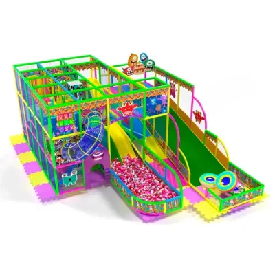 Детский игровой лабиринт «Граффити» 93.75 м² (12,5*7,5*4 м)