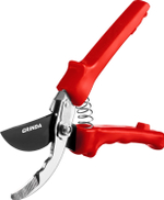 Секатор GRINDA G-35 (220мм) с комбинированным рельефным лезвием, макс. диаметр реза - 15мм
