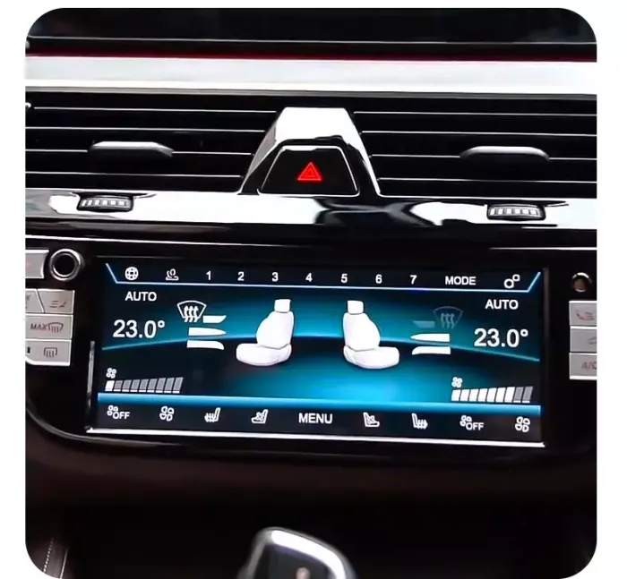 Сенсорная панель климата BMW 5-серия G30 2017-2023 - Kuberg ZF-2025-G30 c 8.8" LCD (ЖК) экраном