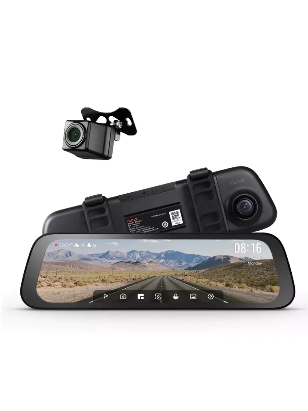 Видеорегистратор зеркало 70mai Rearview Dash Cam S500