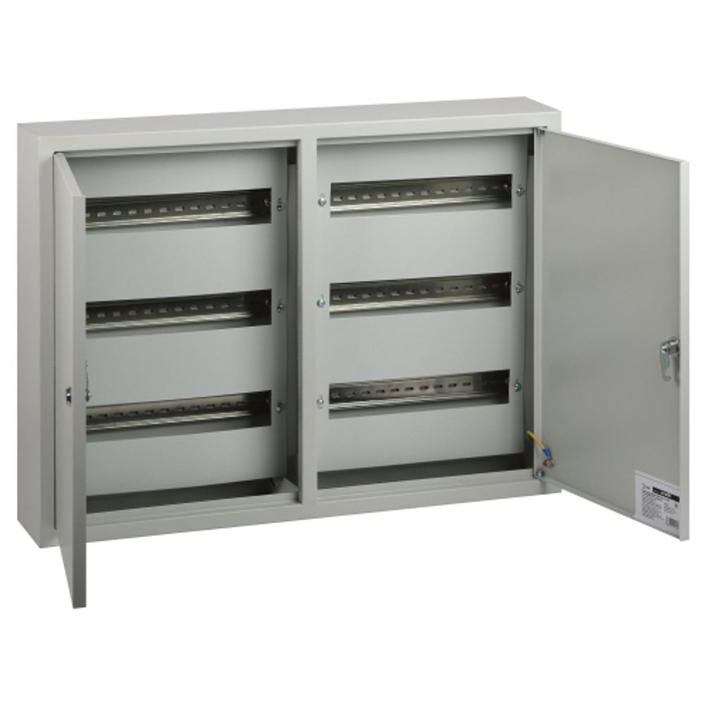 Корпус металлический навесной ЭРА ЩРН-90 2-х дверный (500х680х120) IP31 УХЛЗ серый | Электротовары