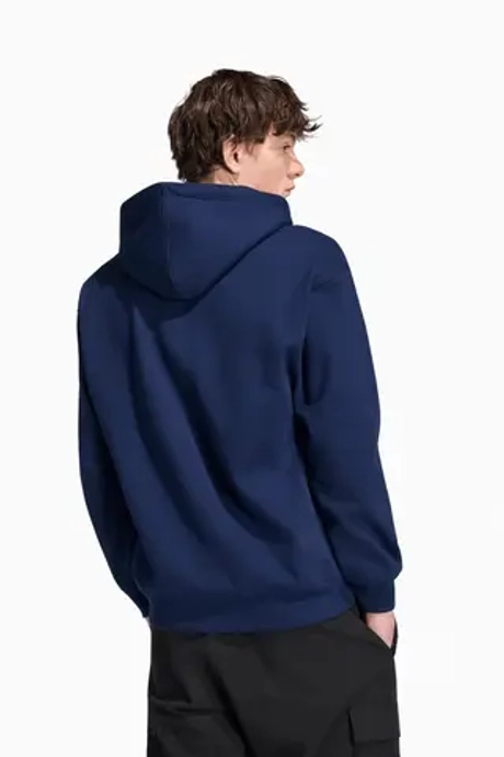 Кофта adidas Originals Trefoil Essentials Loose Full-Zip - темно-синий
