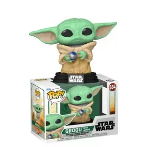 Фигурка Star Wars Book of Boba Fett Grogu with Armor Pop! Vinyl Figure