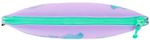 Пенал-косметичка BRAUBERG треугольный, мягкий, "Mermaid", 22х3х8 см, 229256