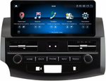 Магнитола для Mitsubishi Outlander 2 XL 2005-2012, Peugeot 4007, Citroen C-Crosser - Kuberg монитор 12.3" в стиле Audi на Android 13, Быстрая, CarPlay, 4G SIM-слот