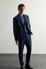 КОСТЮМНЫЕ БРЮКИ SLIM FIT — ZARA