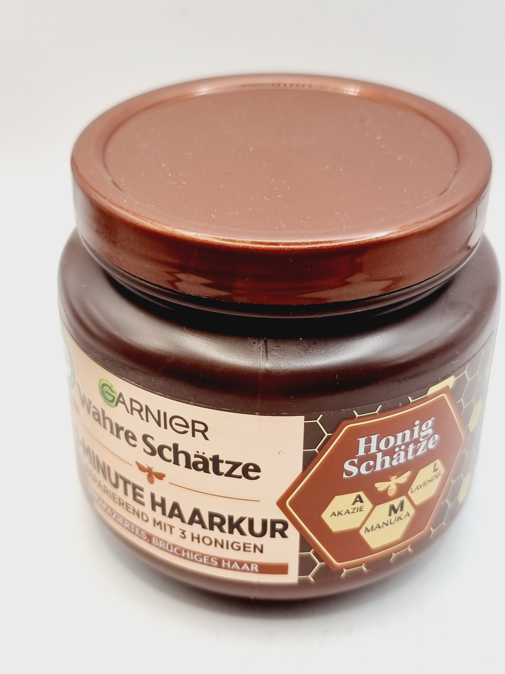 Garnier Ultimate Blends Honey Treasures Маска для волос c медом акации и пчелиным воском 340 мл (из Финляндии)