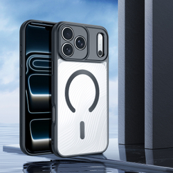 Чехол с MagSafe от Dux Ducis для iPhone 17 Pro Max, серия Aimo Mag Series (Open Ring Version)