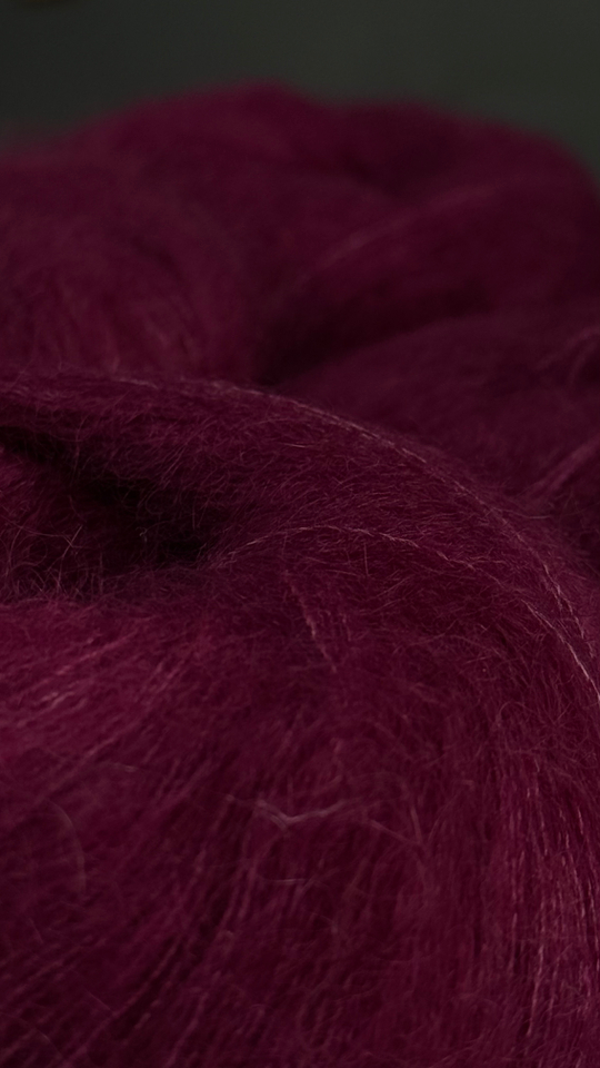 Silk mohair (4545/Цикламен)