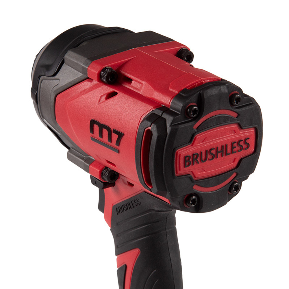 MIGHTY SEVEN (DW-406) Гайковерт аккумуляторный ударный 1/2", 1600 Нм, 18 В, без аккумулятора и ЗУ