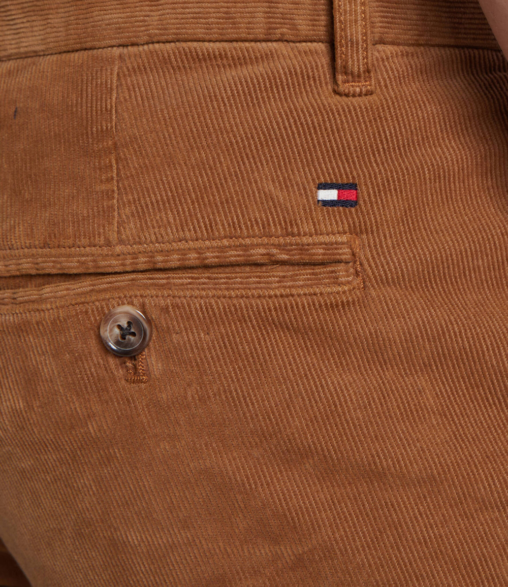 Чиносы BLEECKER CHINO CORDUROY GMD Tommy Hilfiger - коричневый(MW0MW33372)