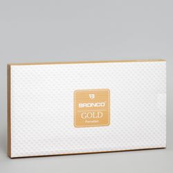 БЛЮДО ПРЯМОУГОЛЬНОЕ BRONCO "GOLD" 30*16*2,5 СМ (КОР=18ШТ.)