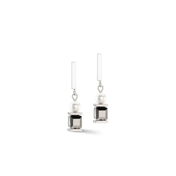 Серьги Coeur de Lion Grey-Vintage 4030/21-1230
