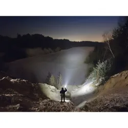 Тактический фонарь Armytek Viking Pro Max Extended Set (тёплый свет) - освещение местности ночью