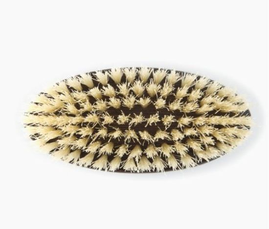 Щетка для бороды Acca Kappa Beard Brush, дерево Венге (белая)