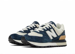 alt="Кроссовки New Balance 574 Legacy арт. U574LGRN синий цвет Natural Indigo вид спереди"