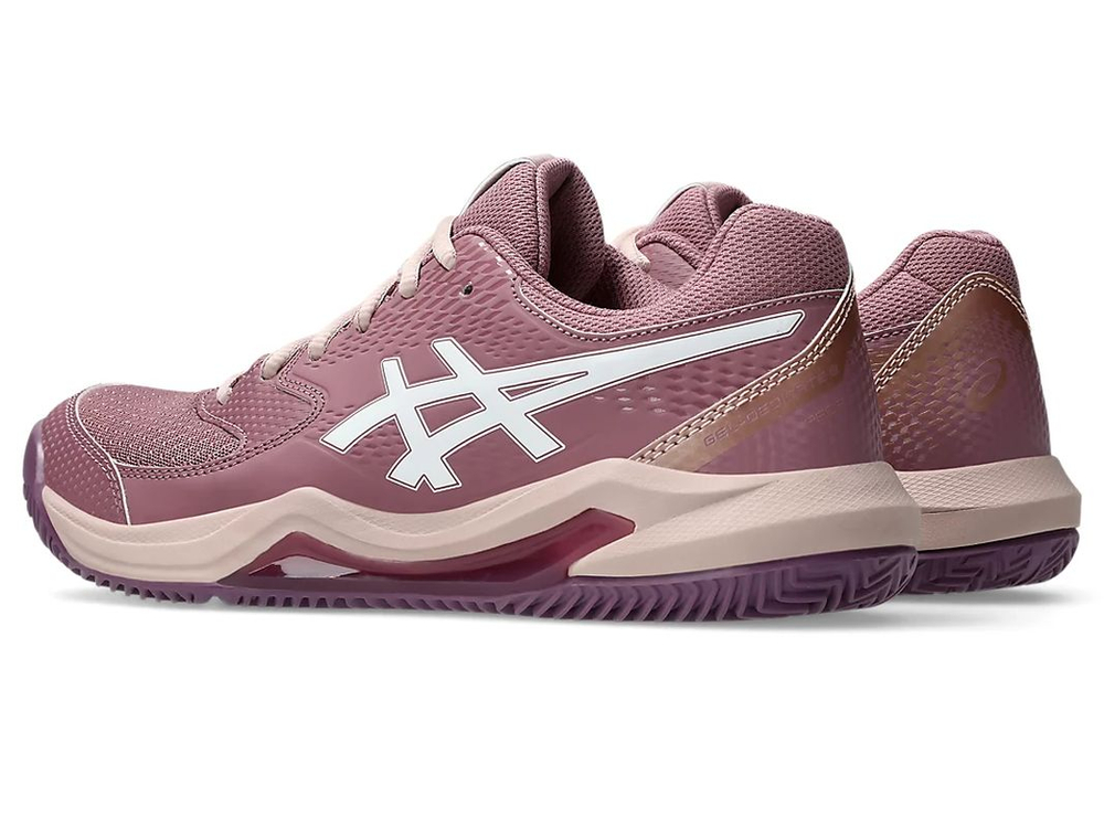 Женские кроссовки для падела Asics Gel-Dedicate 8 Padel - purple oxide/white