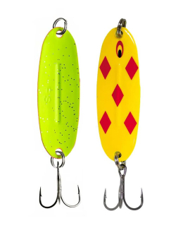 Блесна Fish Crystal Wabler W40 57 мм 7 г #52 на форель, для зимней рыбалки