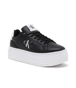 Кожаные кроссовки bold platf low lace CALVIN KLEIN JEANS - черный(YW0YW01431)