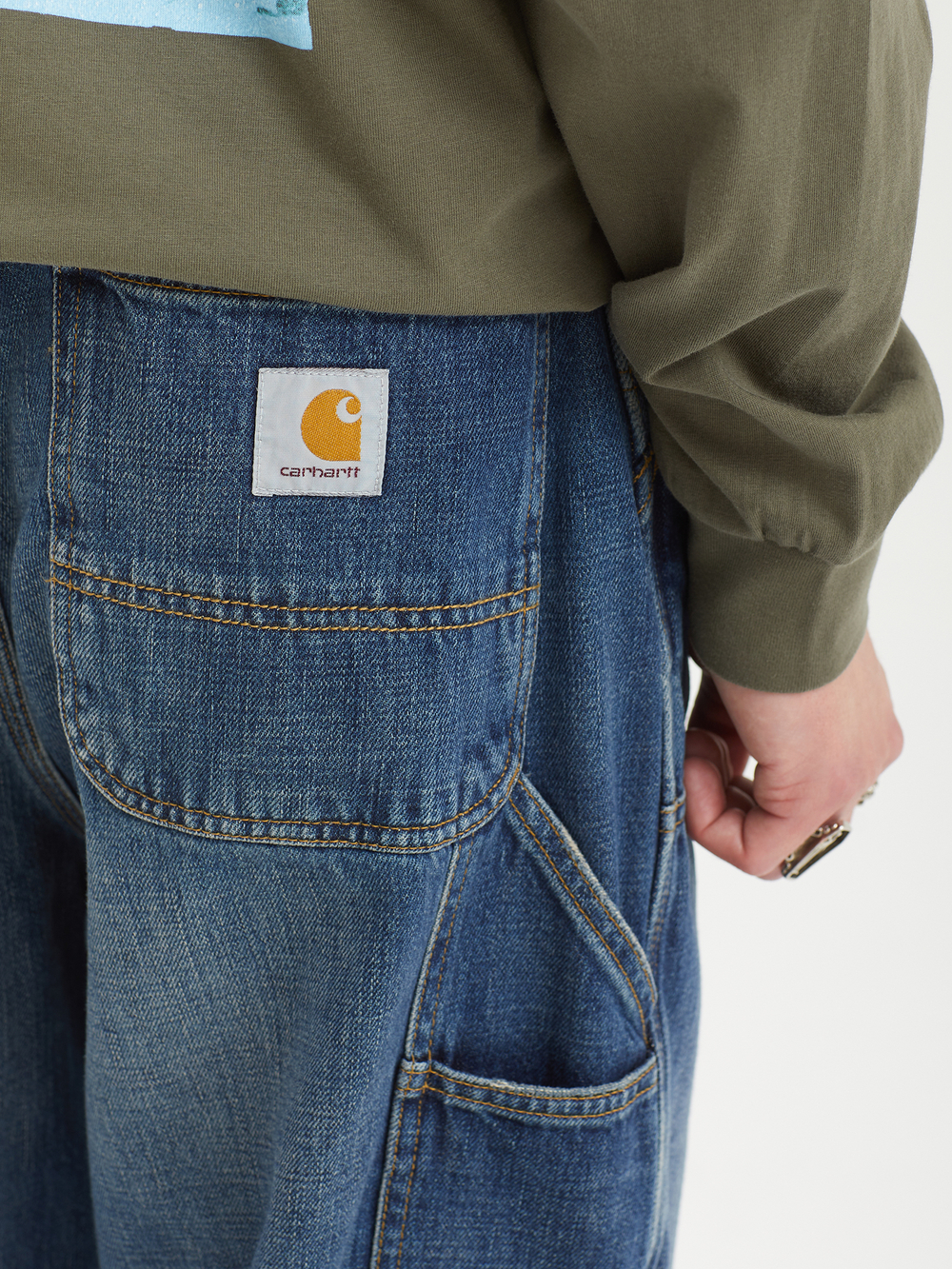 Мужские Джинсы (Loose Straight Fit) Og Double Knee