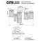 Потолочная люстра Citilux Axis CL313261