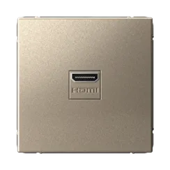 Розетка HDMI Systeme Electric ArtGallery Шампань GAL000580