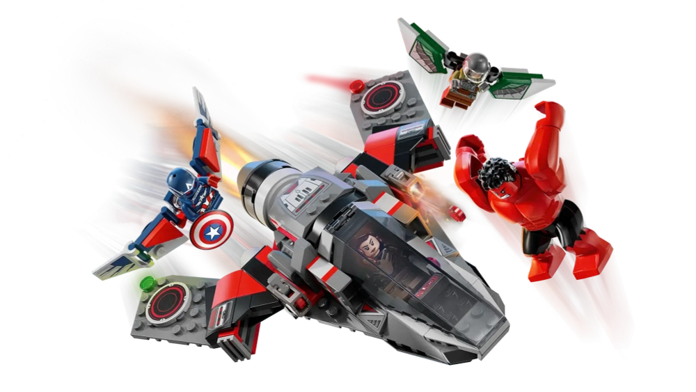 Конструктор LEGO Marvel 76292 Капитан Америка против: Битва Красного Халка