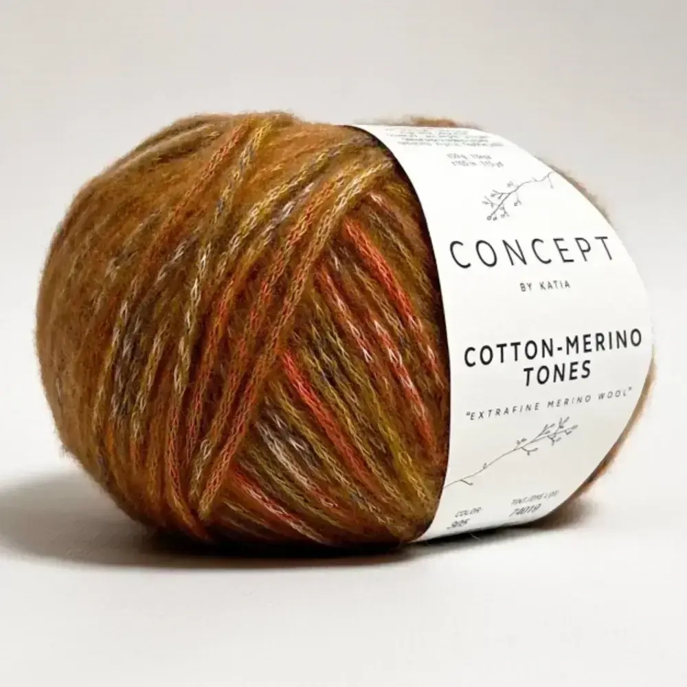 Пряжа Katia Cotton Merino Tones - цвет 300