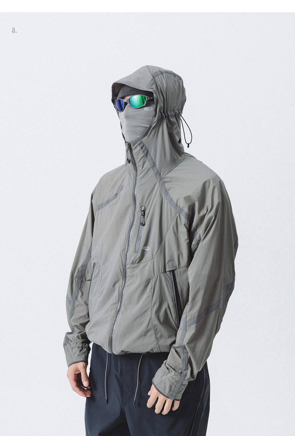 Куртка Nothomme BlueMonte Windbreaker серый