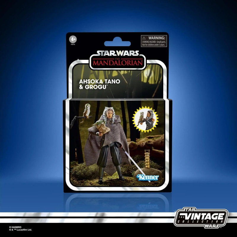 Фигурка Hasbro F5576 3.75 inch Star Wars The Vintage Collection Deluxe Ahsoka Tano & Grogu Action