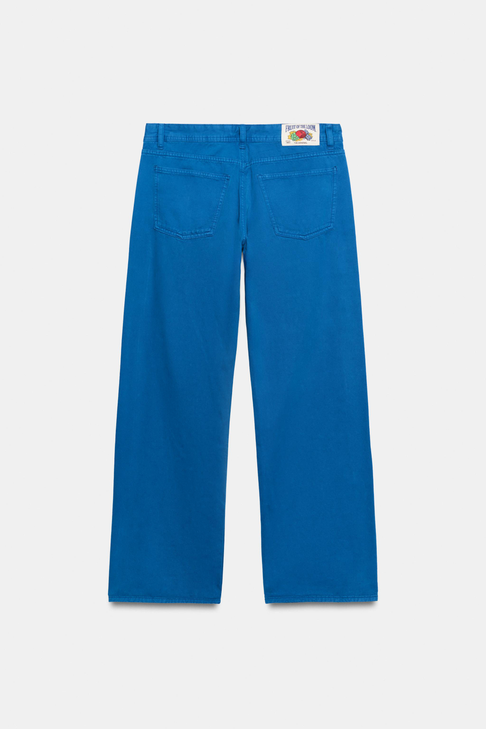 ДЖИНСЫ ПРЯМОГО КРОЯ С НИЗКОЙ ПОСАДКОЙ FRUIT OF THE LOOM™ — ZARA