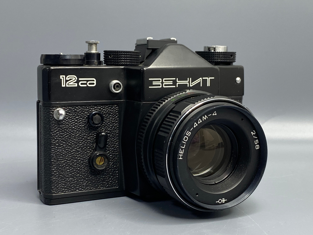 Зенит 12 СД + Helios 44M-4