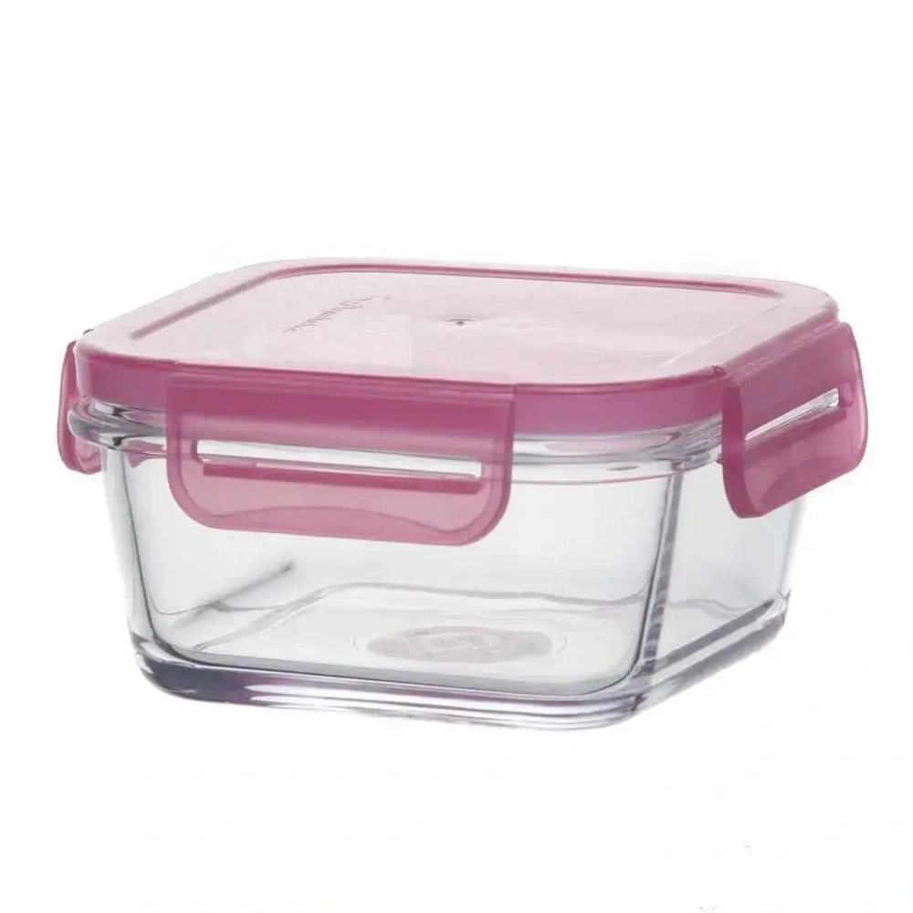 Контейнер с розовой крышкой 400мл 530083SLP